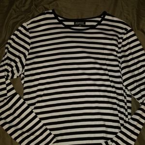 Elwood Mens long sleeve striped shirt